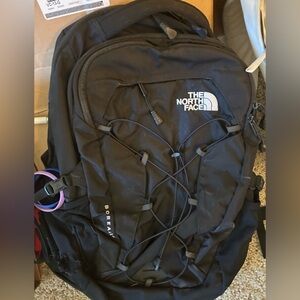 Black North face backpack